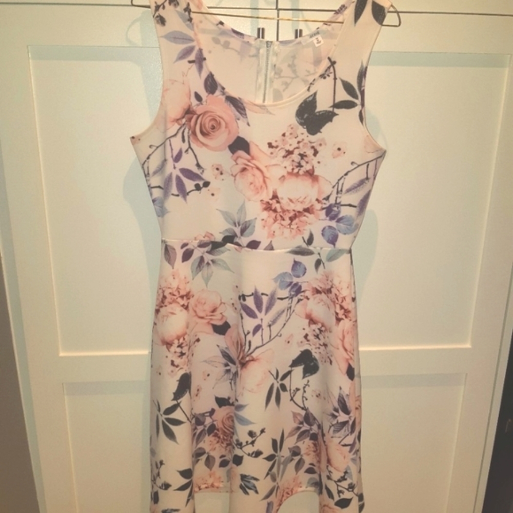 New Floral Fit & Flare Skater Dress